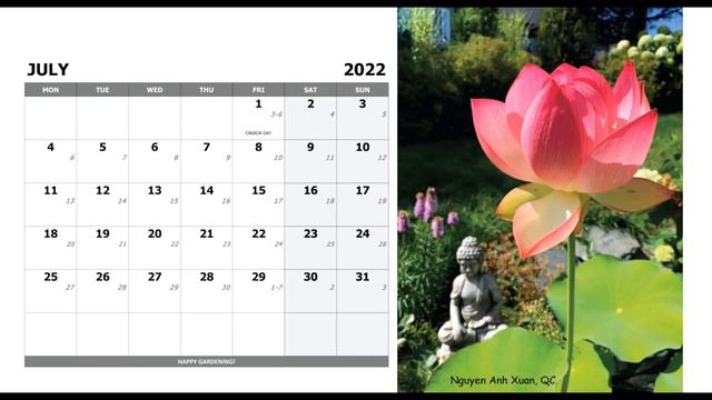 2022 - Desk Calendar