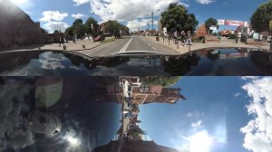 Garmin VIRB 360 - пример снимаемого видео в 4К, виртуальное (VR) путешествие по Гданську