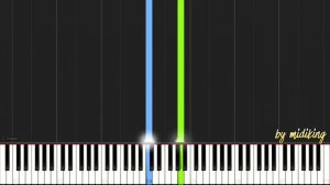 Ludovico Einaudi - Birdsong [Synthesia Piano Tutorial]
