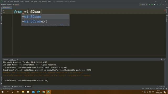 How to convert Text to Speech in Python using win32com.client | Python Tutorials смотреть онлайн