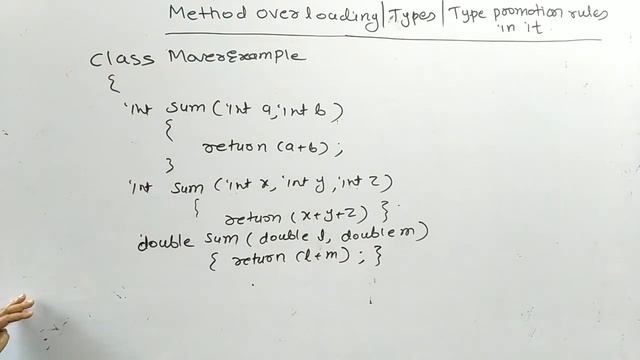 Method Overloading in Java in HINDI |Type promotion rules in it|JAVA|Lec-19 смотреть онлайн