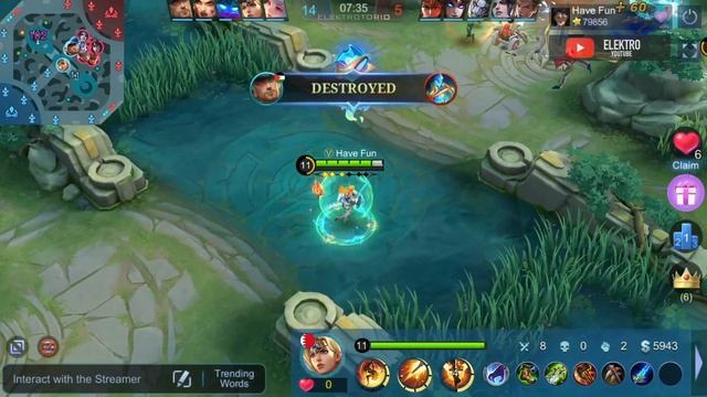 Freya Insane Damage! 100% Fearless | Top 1 Global Freya Gameplay By Have Fun | MLBB смотреть онлайн