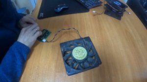 Тестирование вентиляторов на асике