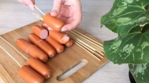 КОРН ДОГ | Как приготовить корн доги рецепт | Закуски к пиву