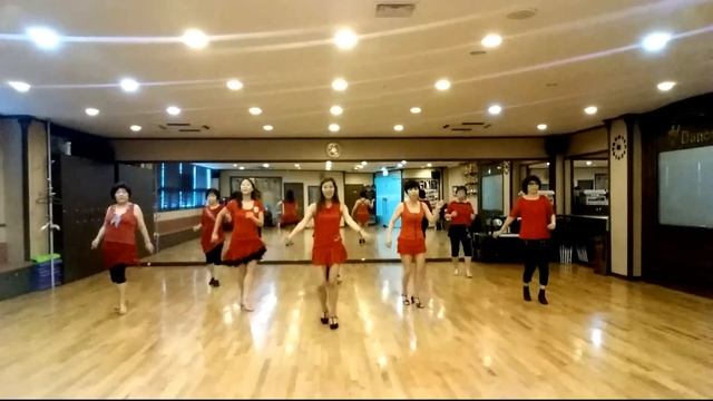 Salsa Cuba Line Dance(Beginner Salsa)