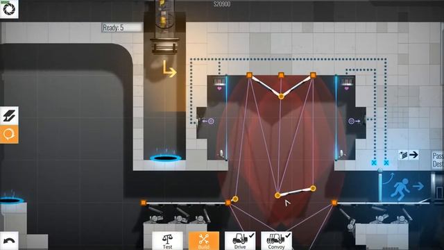 Level 20 Solution | Bridge Constructor Portal смотреть онлайн