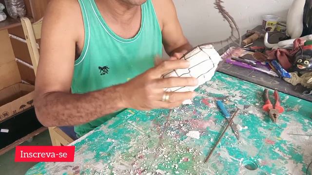 COMO FAZER GARÇA DE CIMENTO MUITO FÁCIL p/1 смотреть онлайн