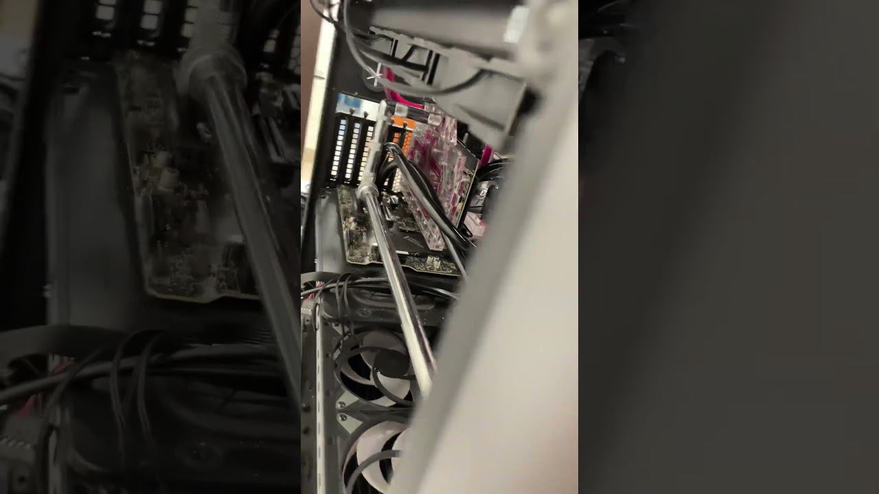 Так нельзя собирать компьютер!!!! шок пека в нашем сервисе. слишком мало изоленты