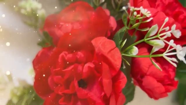 Искусственные цветы, пионы смотреть онлайн