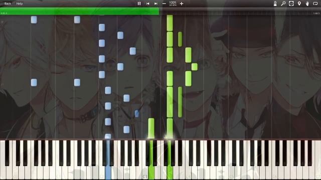 Diabolik Lovers(Дьявольские возлюбленные-игра на пианино) смотреть онлайн