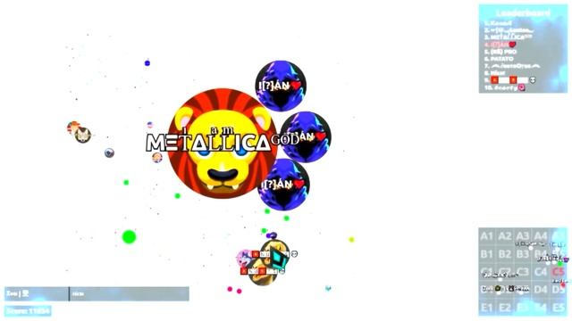?Agar.io Double Split Destroying Teams??? смотреть онлайн