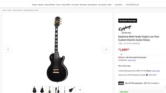 EPIPHONE RELEASES NEW MATT HEAFY LES PAUL CUSTOMS! смотреть онлайн