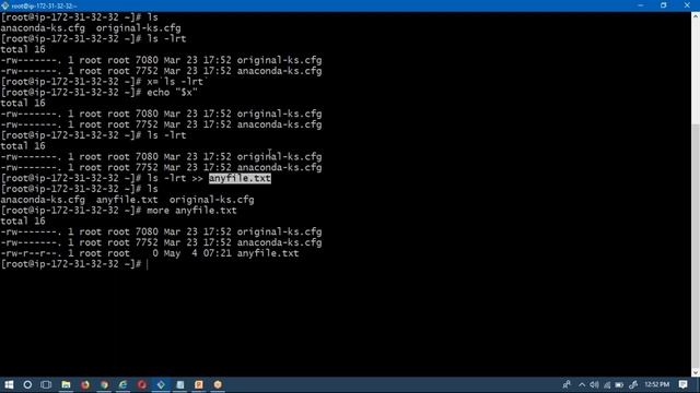 Shell Scripting | Video - 7 | How to assign the output of any command into a variable ? смотреть онлайн