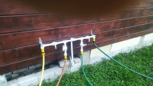 Разводка воды из скважины