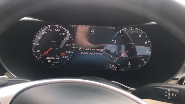 Панель приборов AMG W205 Mercedes