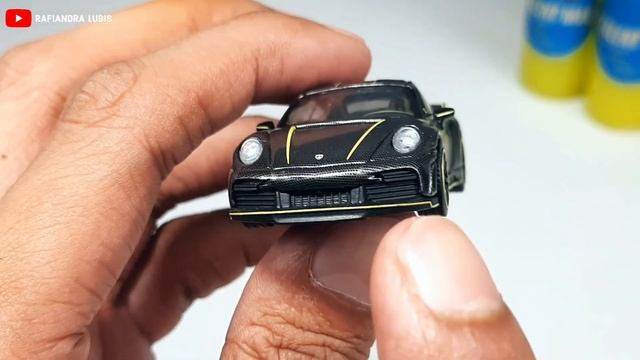 UNBOXING POP RACE PORSCHE 992 STINGER GTR CARBON EDITION - GOKIL OPENABLE JUGA смотреть онлайн