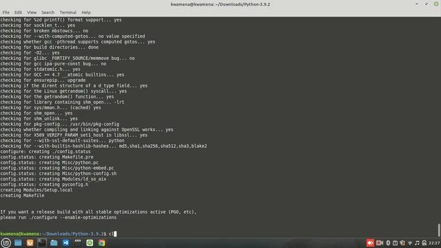 Install Python 3.9.2 on Linux Mint (2021) смотреть онлайн