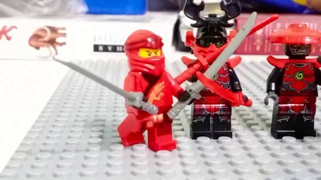Lego Ninjago Legacy Kai And Cole Vs Stone Warriors2