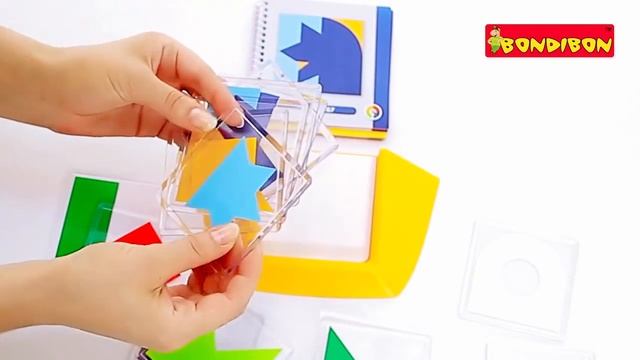 Логическая игра Цветовой код BONDIBON Smart Games смотреть онлайн