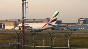 ✈Огромный Airbus A380 заход и посадка с трех ракурсов / Аэропорт Домодедово 2018