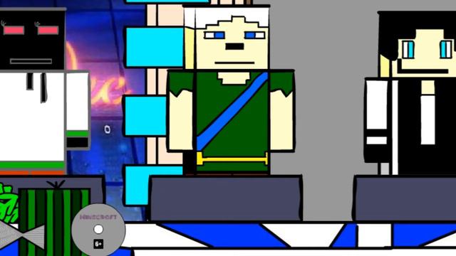 Жизнь МайнКрафтеров - Поле Чудес в Minecraft (Den Schmalz, Семченко, Денвер) смотреть онлайн