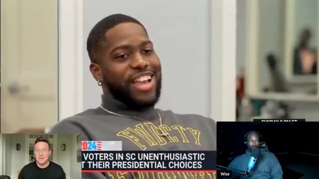 Black Barbers BASH Biden LIVE!   MSNBC PANICS