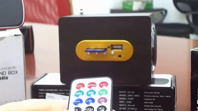 Акустическая система с FM SD-слот 3,5 мм.Зарядка от USB смотреть онлайн