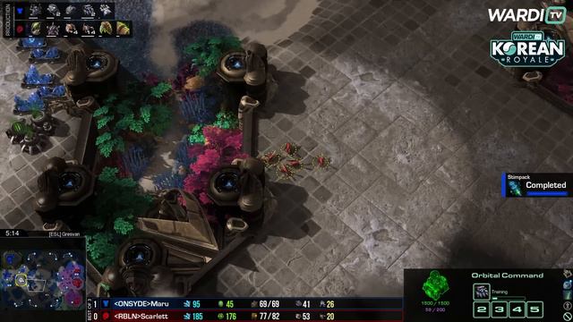 Maru vs Scarlett (TvZ) - WardiTV Korean Royale Groups [StarCraft 2] смотреть онлайн