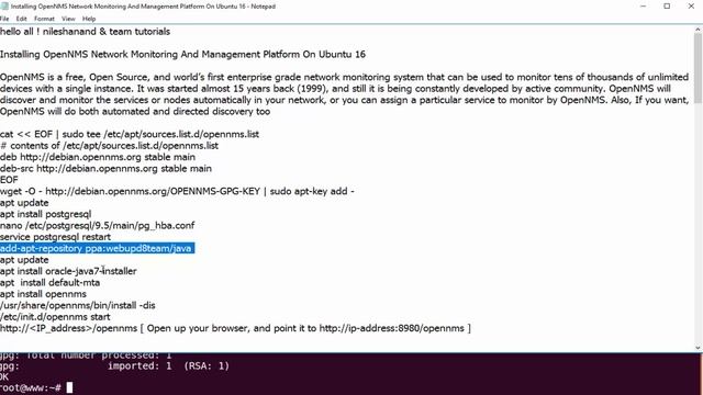 OpenNMS Network Monitoring And Management Platform On Ubuntu 16 смотреть онлайн