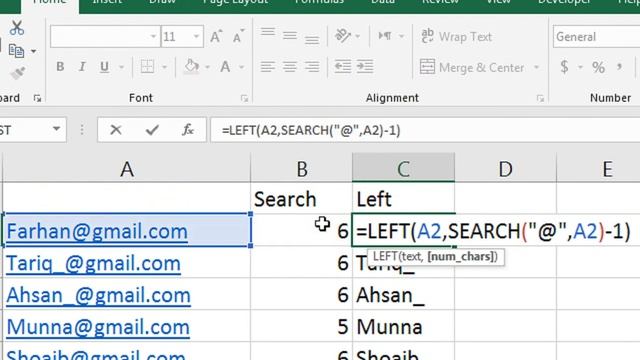 How to Extract Text Before or After a Specific Character in excel смотреть онлайн