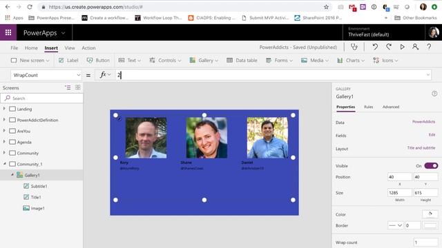PowerApps Rounded Image