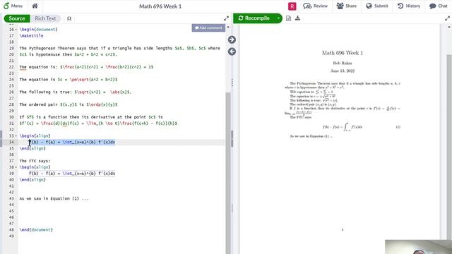 Using Align, Eqref and Ref смотреть онлайн