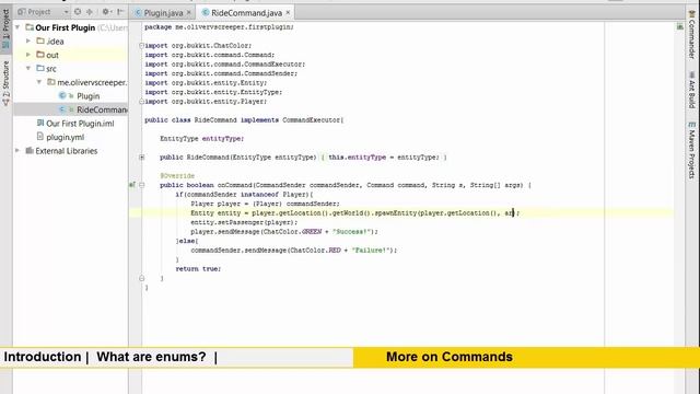 Dev: Advanced Commands (Arguments, Enums and Variables) смотреть онлайн
