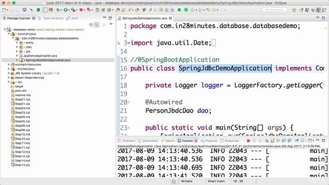 Spring framework Tutorial (126 Step 15 Implementing findById JPA Repository Method) смотреть онлайн