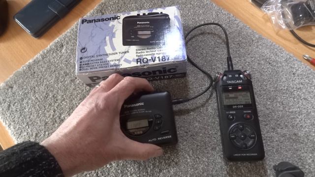 Panasonic RQ-V187 Stereo Radio Cassette Walkman, Sound Test, Madonna Over and Over.. Player смотреть онлайн