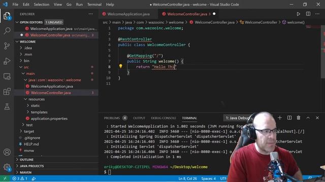 Let's build a Java Spring Boot REST Controller in under 5ish minutes! #Java #SpringBoot #WebDev смотреть онлайн