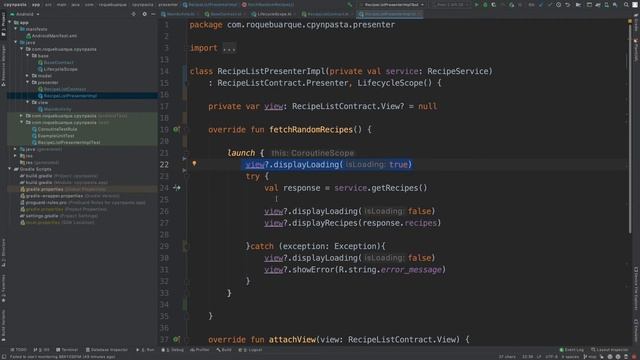 Arquitetura MVP Android e testes unitários com coroutines смотреть онлайн