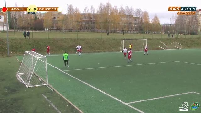 29.10. 12-30. АЛЬТАИР - ЮЖНАЯ ТРИБУНА. Осенний Чемпионат МФЛ Курск 8х8. 12 тур смотреть онлайн