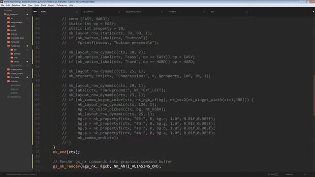 Gunslinger: C / Opengl Dev Stream - Nuklear Gui Example смотреть онлайн