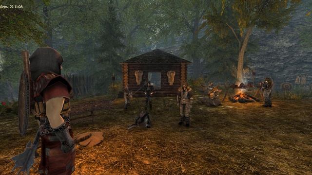 #23 ВОЛЬНЫЕ ОХОТНИКИ. Путь в лагерь охотников. Готика 2 Возвращение 2.0 НБ 2022 смотреть онлайн