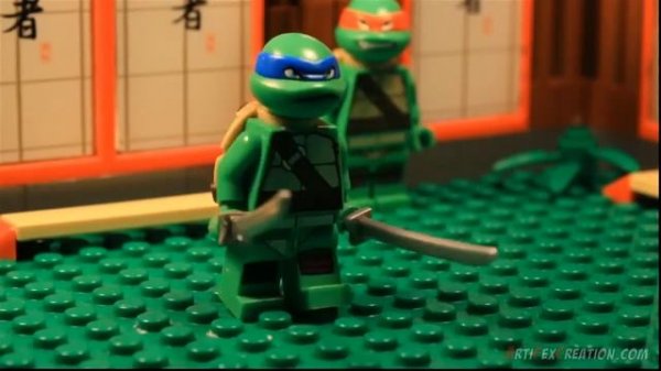 Ninjago JAY vs LEONARDO TMNT LEGO БИТВЫ #2
