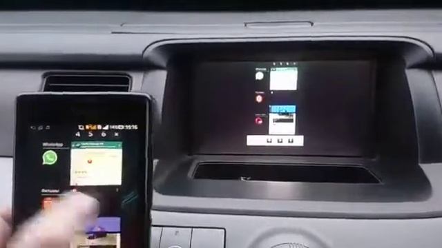 Подключение смартфона к магнитолле STEPWGN смотреть онлайн