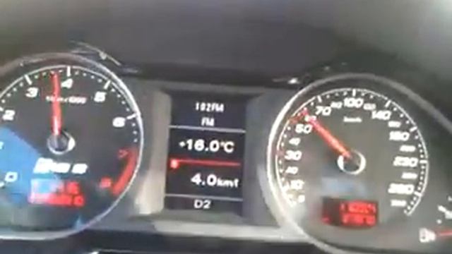 Audi Rs6 V10 bi-turbo 580bhp acceleration смотреть онлайн