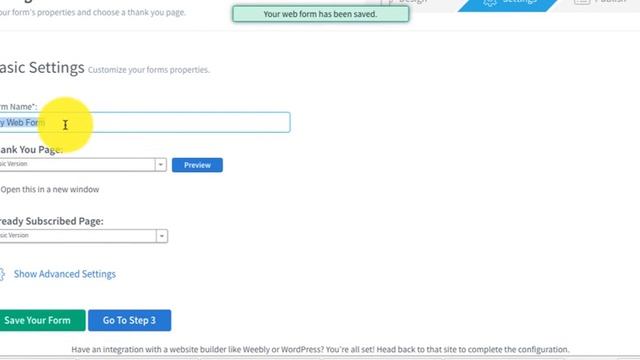 How to Create a Sign Up Form in Aweber смотреть онлайн