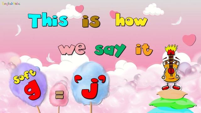 Soft g / Sounds like 'j' / Phonics Song смотреть онлайн