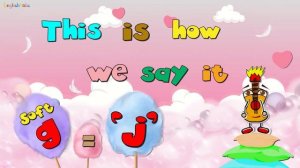 Soft g / Sounds like 'j' / Phonics Song