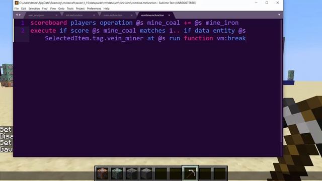 [QP] Vein Miner Enchantment