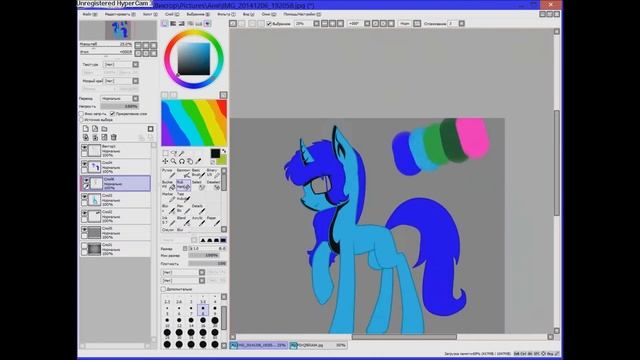 Рисуем пони Элли Стюарт(от Сара Стар) смотреть онлайн