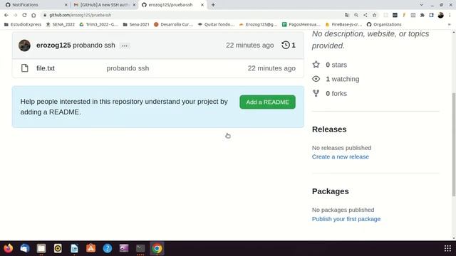 ¿Cómo crear una llave SSH y conectarla con github? смотреть онлайн