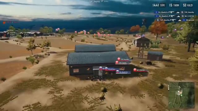 SADECE 3 KAYIPLA 32 KİŞİLİK RUS TAKIMINI YOK ETTİLER RUSYA TÜRKİYE DOSTLUK MAÇI OYUN 1 PUBG LİTE смотреть онлайн